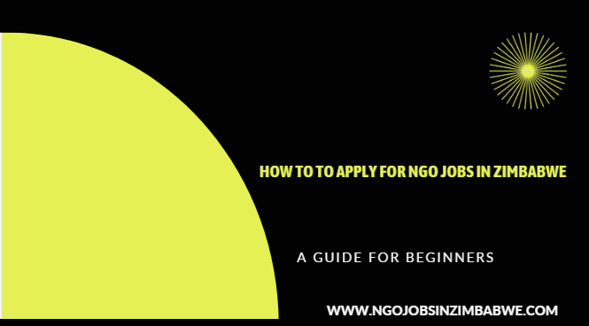 How to Apply for NGO Vacancies in Zimbabwe